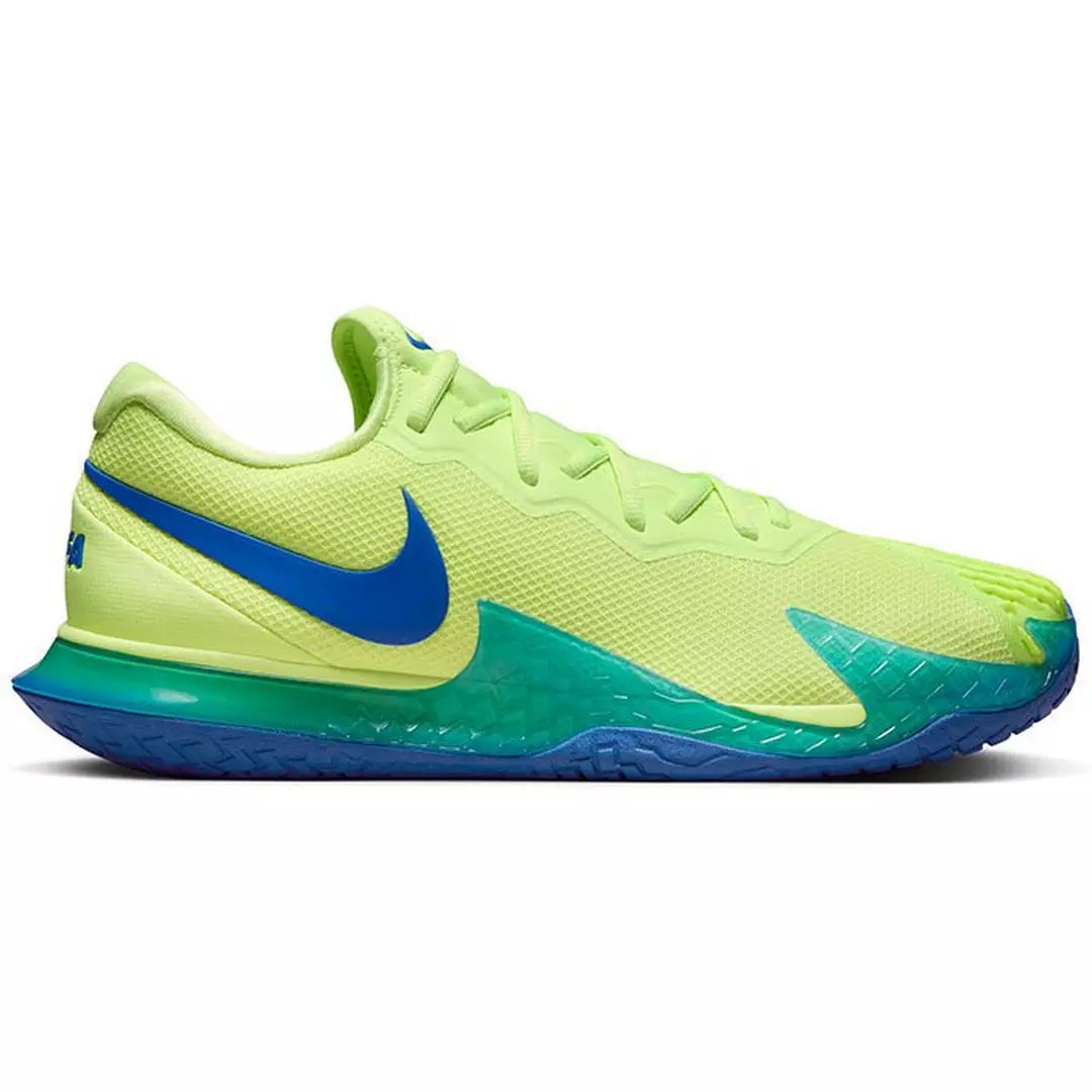 NIKE ZOOM VAPOR CAGE 4 RAFA (LT LEMON TWIST/GAME ROYAL) - Marcotte