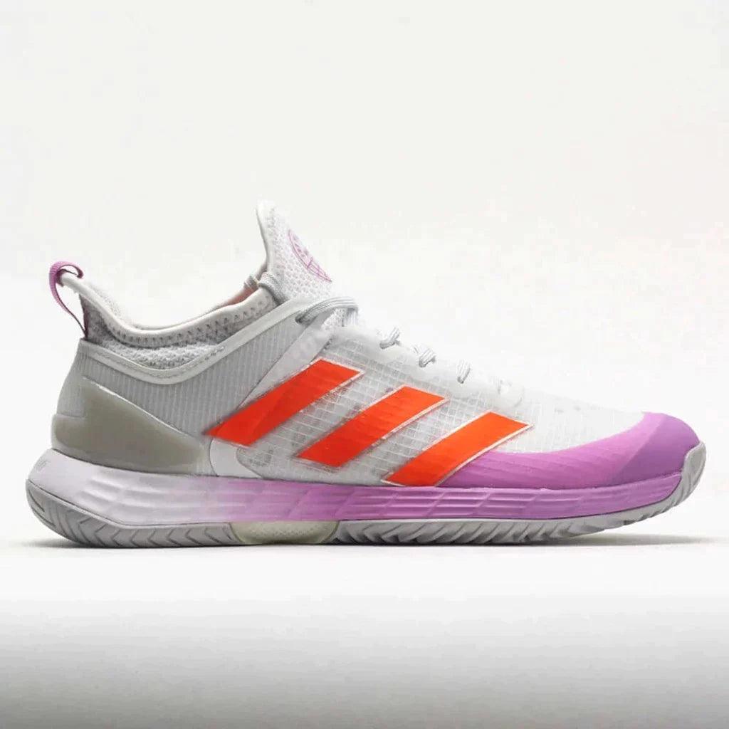 ADIDAS ADIZERO UBERSONIC 4 WOMEN S TENNIS SHOE WHITE IMPACT ORANGE Marcotte Sports Inc