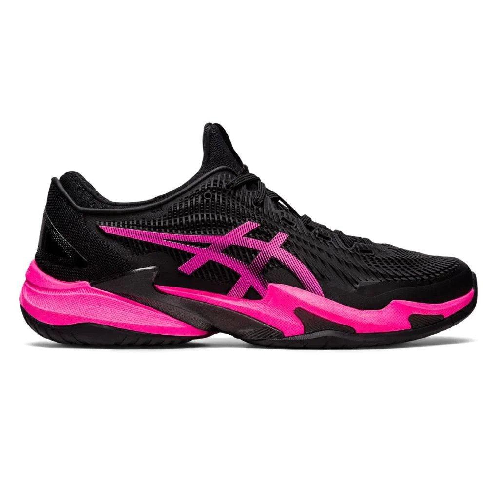 ASICS MEN'S COURT FF3 (BLACK/HOT PINK) Marcotte Sports Inc