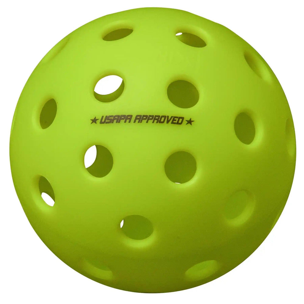 ONIX FUSE G2 OUTDOOR PICKLEBALL (NEON GREEN) 100 BALLS - Marcotte Sports Inc