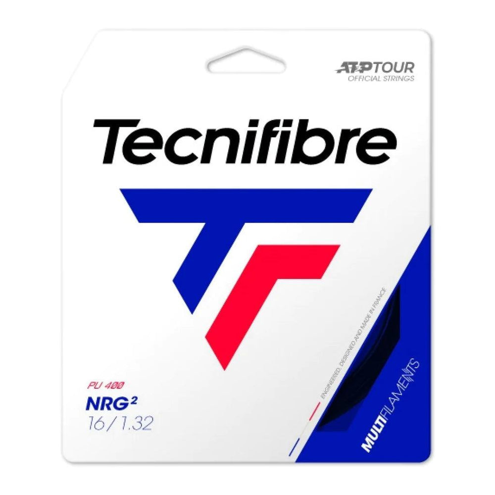 TECNIFIBRE NRG2 TENNIS STRING (BLACK) - Marcotte Sports Inc