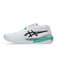 Load image into Gallery viewer, ASICS GEL RESOLUTION X MEN'S TENNIS SHOES (WHITE/AURORA GREEN)
