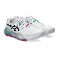 Load image into Gallery viewer, ASICS GEL RESOLUTION X MEN'S TENNIS SHOES (WHITE/AURORA GREEN)
