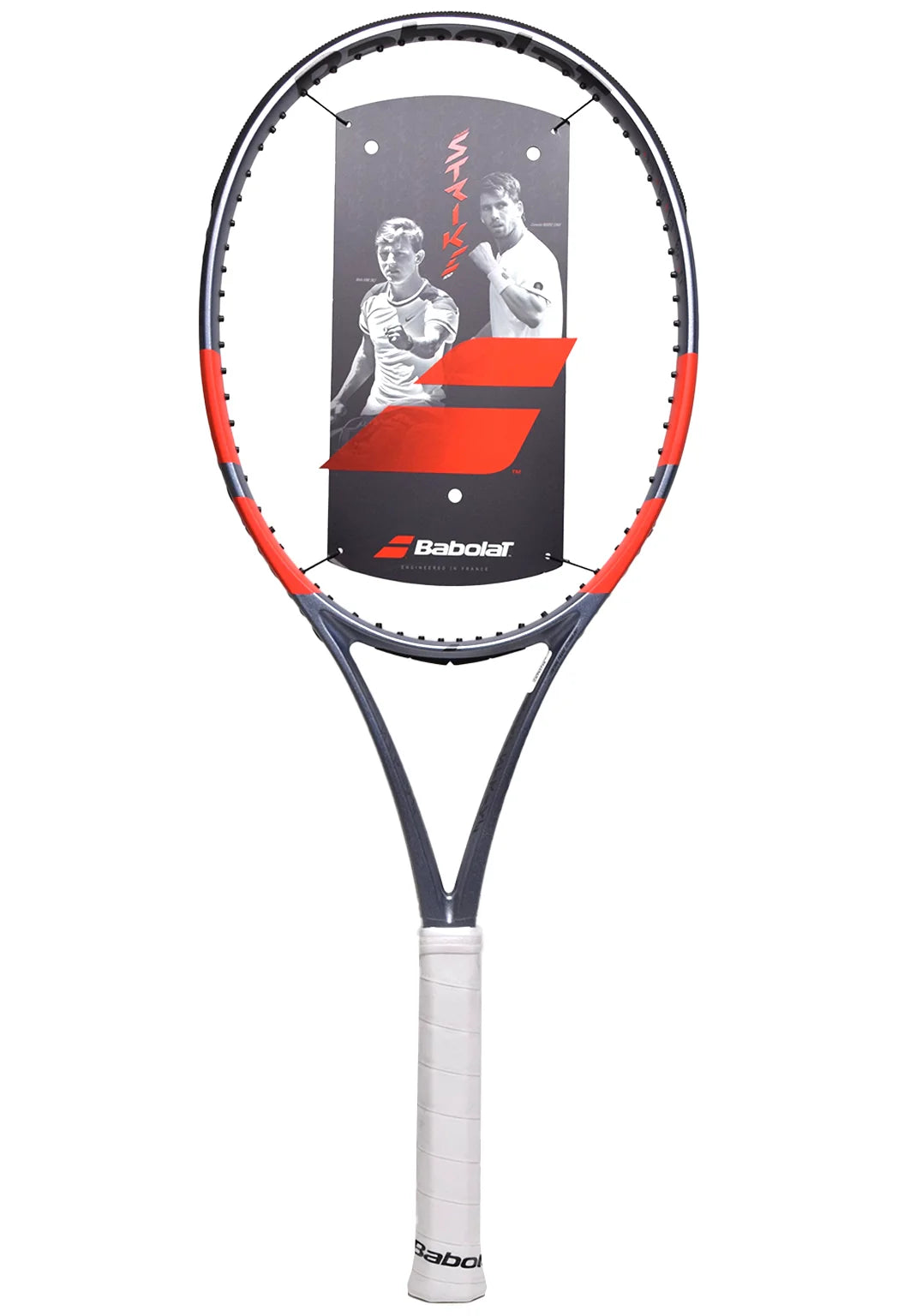 BABOLAT PURE STRIKE 100 16/19 - 300G UNSTRUNG 2025 GREY