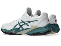 Load image into Gallery viewer, ASICS COURT FF3 MEN'S (WHITE/FOGGY TEAL)
