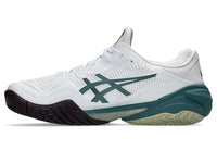 Load image into Gallery viewer, ASICS COURT FF3 MEN'S (WHITE/FOGGY TEAL)
