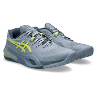 Load image into Gallery viewer, ASICS GEL RESOLUTION X MEN'S TENNIS SHOE (GREY BLUE/PISTACHIO)

