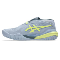Load image into Gallery viewer, ASICS GEL RESOLUTION X MEN'S TENNIS SHOE (GREY BLUE/PISTACHIO)
