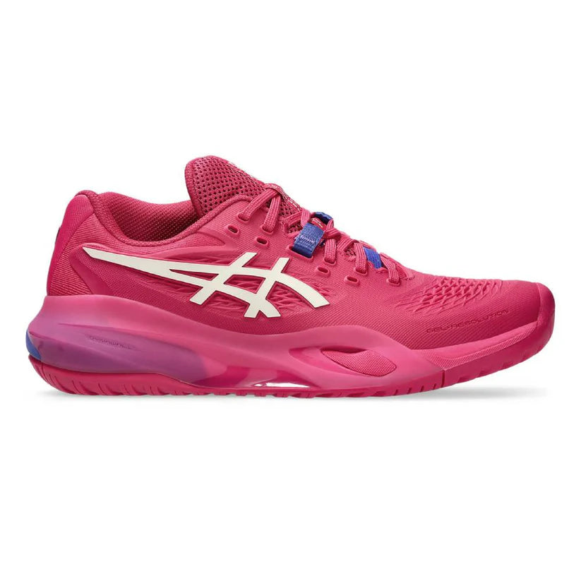 ASICS MEN'S GEL-RESOLUTION X (BRIGHT ROSE/CREAM)