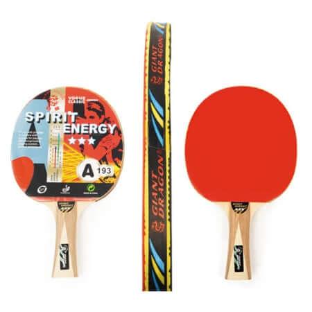 3 STAR TABLE TENNIS PADDLE: SPIRIT ENERGY - Marcotte Sports Inc