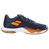 Load image into Gallery viewer, BABOLAT SHADOW TOUR 5 MEN&#39;S INDOOR COURT SHOE (BLACK/ORANGE)
