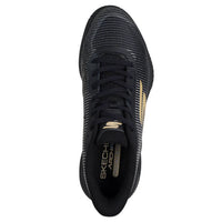 Load image into Gallery viewer, SKETCHERS MEN'S VIPER COURT PRO 2.0 (BLACK/GOLD) PICKLEBALL

