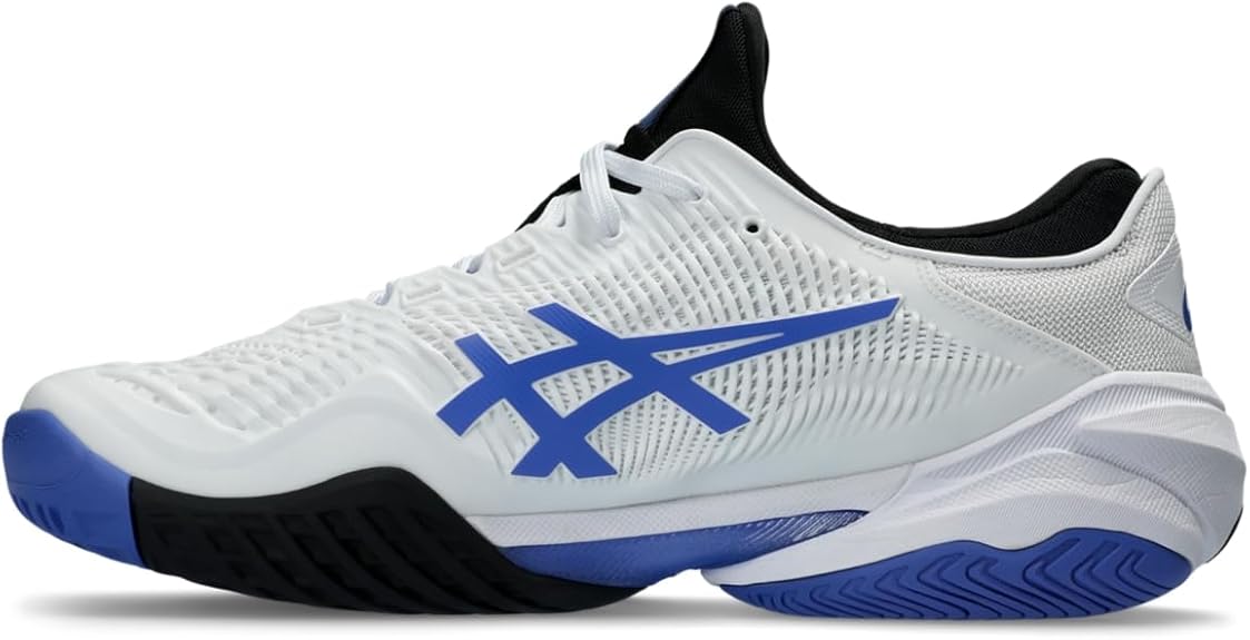 ASICS COURT FF 3 MEN'S TENNIS SHOE (WHITE/SAPPHIRE) - Marcotte