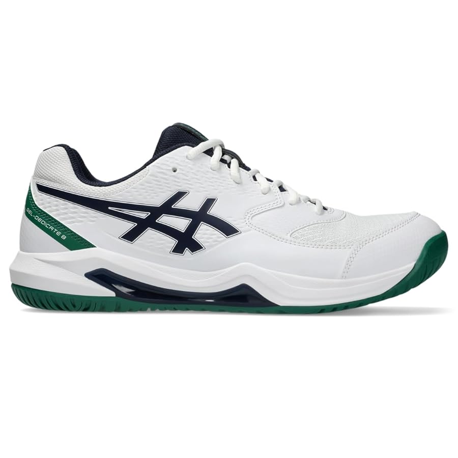 ASICS GEL-DEDICATE 8 PICKLEBALL HOMMES (BLANC/NOIR)