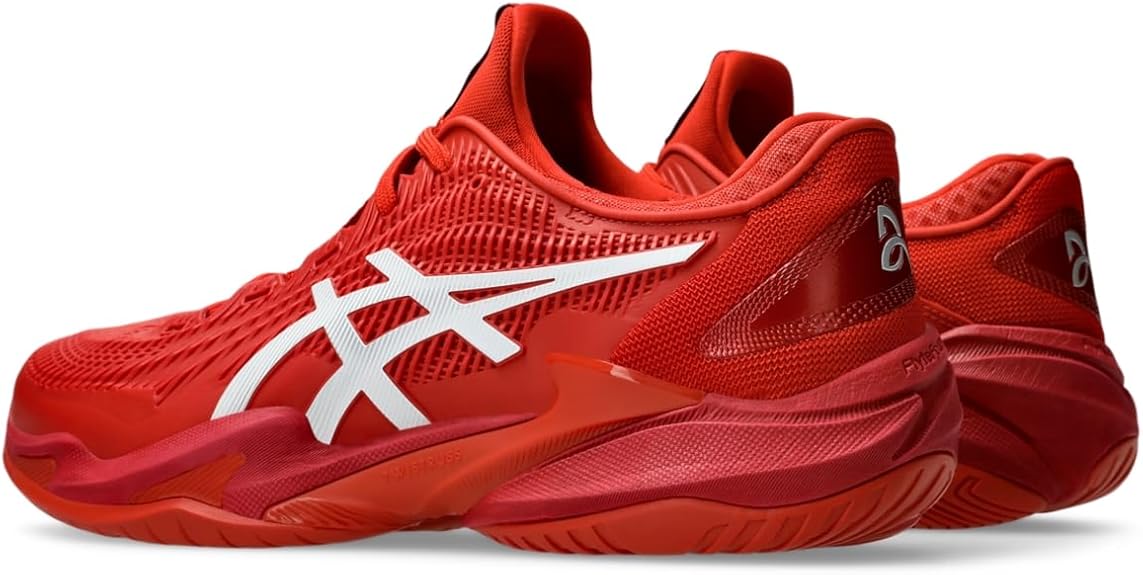 ASICS COURT FF 3 NOVAK - RUST/WHITE. - Marcotte Sports Inc