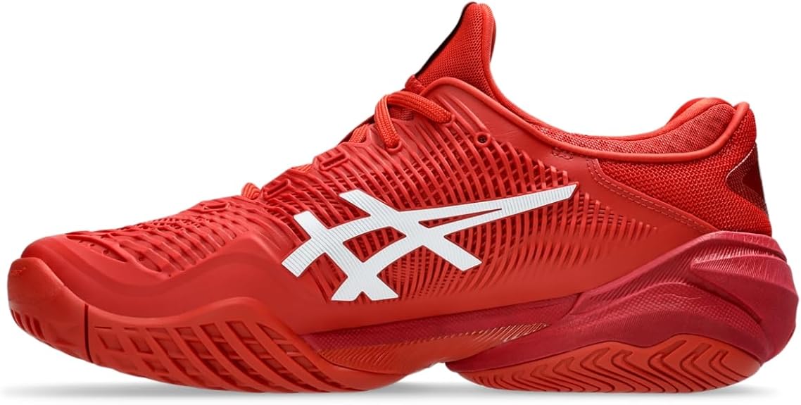 ASICS COURT FF 3 NOVAK - RUST/WHITE. - Marcotte Sports Inc