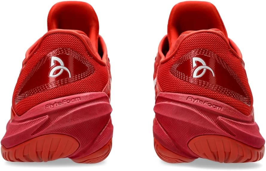 ASICS COURT FF 3 NOVAK - RUST/WHITE. - Marcotte Sports Inc