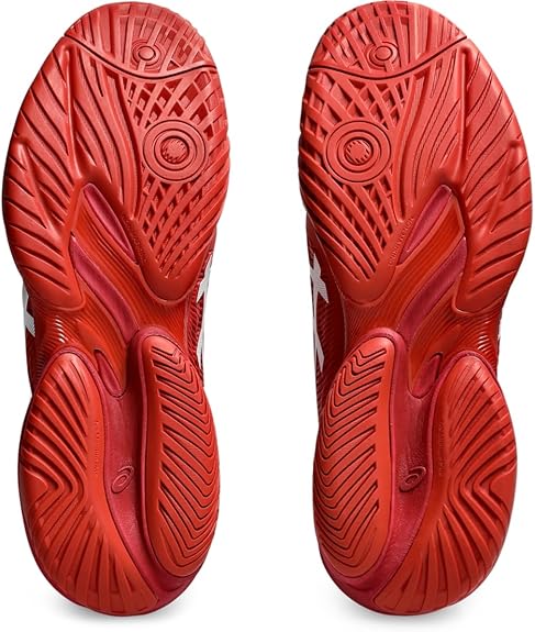 ASICS COURT FF 3 NOVAK - RUST/WHITE. - Marcotte Sports Inc