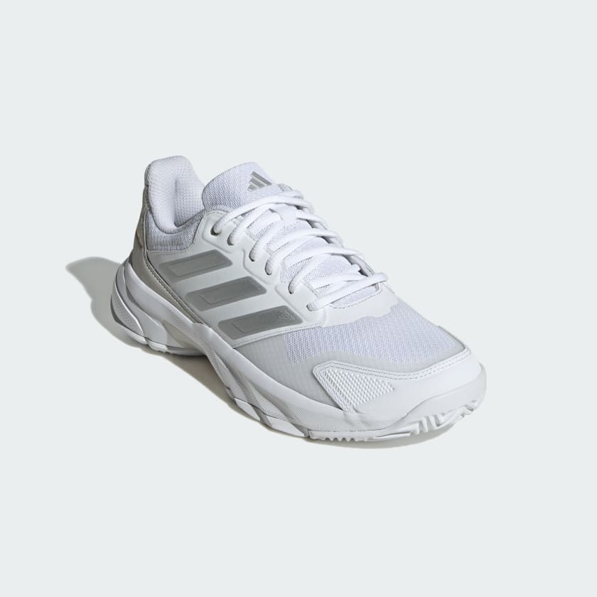ADIDAS COURTJAM CONTROL 3 WOMEN'S (WHITE) - Marcotte Sports Inc