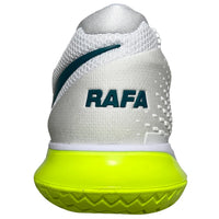 Charger l&#39;image dans la visionneuse de galerie, NIKE HOMMES ZOOM VAPOR CAGE 4 RAFA (BLANC/TEAL GEODE-VOLT)
