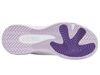 Load image into Gallery viewer, K-SWISS PICKLEBALL WOMEN FOOTWEAR K-FRAME (WHITE-ORCHID HUSH-PURPLE)
