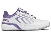 Load image into Gallery viewer, K-SWISS TENNIS WOMEN FOOTWEAR ULTRASHOT TEAM 2 (WHITE-PURPLE-LUNAR ROCK)
