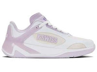 Load image into Gallery viewer, K-SWISS PICKLEBALL WOMEN FOOTWEAR K-FRAME (WHITE-ORCHID HUSH-PURPLE)
