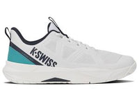 Load image into Gallery viewer, K-SWISS TENNIS MEN FOOTWEAR, K-SPEED TEAN (WHITE-BLACK-RADIANT CORAL)
