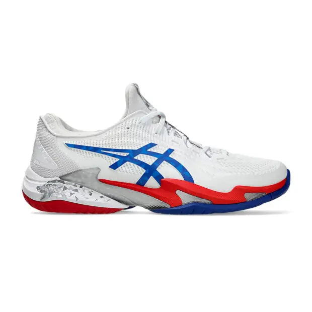ASICS COURT FF 3 NOVAK HOMMES (BLANC/BLEU ASICS)