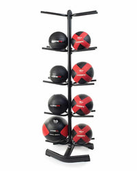 Load image into Gallery viewer, DOUBLE SIDED MEDICINE BALL RACK
