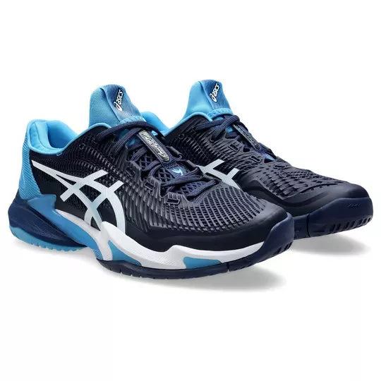 Asics court FF 3 NOVAK (Blue expensive/White) - Marcotte Sports Inc