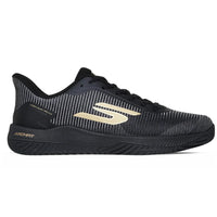Load image into Gallery viewer, SKETCHERS MEN'S VIPER COURT PRO 2.0 (BLACK/GOLD) PICKLEBALL
