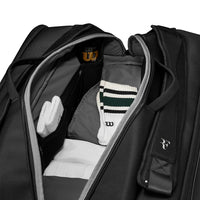 Load image into Gallery viewer, WILSON RF TOURNAMENT RACQUET BAG (BLACK)
