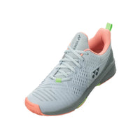 Load image into Gallery viewer, YONEX POWER CUSHION SONICAGE 3 WOMEN (GRAYISH BLUE/PINK)

