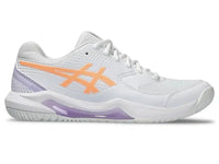 Load image into Gallery viewer, ASICS GEL-DEDICATE 8 PB WOMEN&#39;S (WHITE/BRIGHT SUNSTONE) - Marcotte Sports Inc

