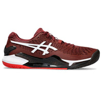Load image into Gallery viewer, ASICS GEL-RESOLUTION 9 ( ANTIQUE RED/WHITE) - Marcotte Sports Inc
