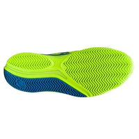 Load image into Gallery viewer, ASICS GEL-RESOLUTION 9 CLAY WOMEN&#39;S ( HAZARD GREEN/REBORN BLUE) - Marcotte Sports Inc
