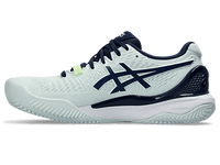 Load image into Gallery viewer, ASICS GEL RESOLUTION 9 CLAY (WOMEN&#39;S) - PALE MINT/BLUE EXPANSE - Marcotte Sports Inc
