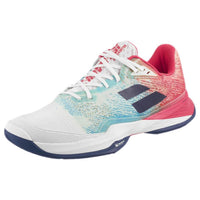 Load image into Gallery viewer, BABOLAT JET MACH 3 AC - MEN (WHITE/BLUE) - Marcotte Sports Inc
