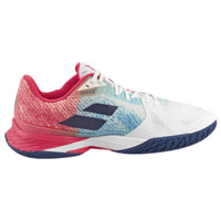Load image into Gallery viewer, BABOLAT JET MACH 3 AC - MEN (WHITE/BLUE) - Marcotte Sports Inc
