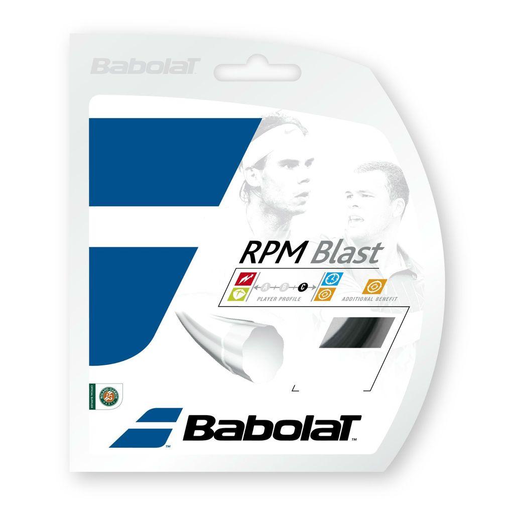 BABOLAT RPM BLAST BLACK 125/17 - Marcotte Sports Inc