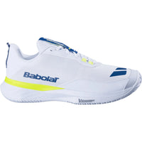 Load image into Gallery viewer, BABOLAT SFX EVO PICKLEBALL MEN (WHITE/STATE BLUE)
