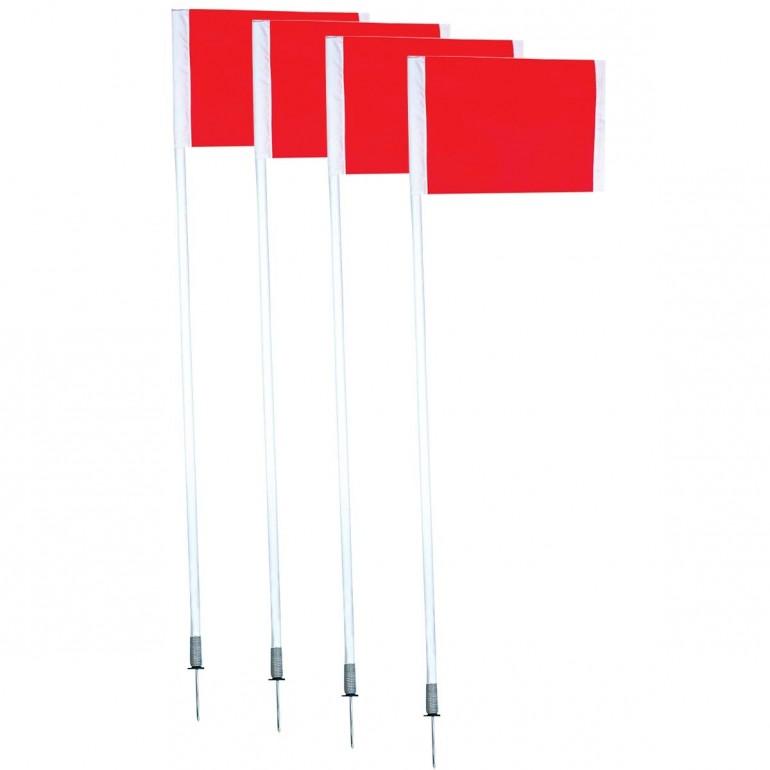 DELUXE CORNER FLAGS W-SPRING - Marcotte Sports Inc
