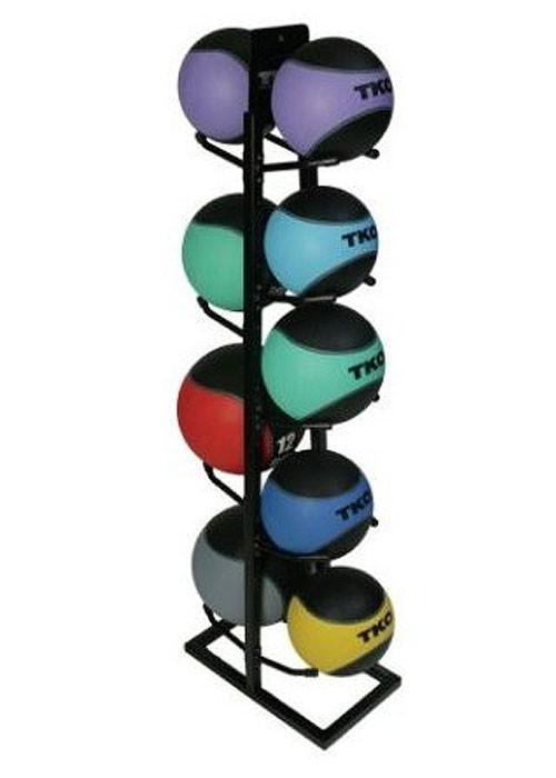 DOUBLE SIDED MEDICINE BALL RACK - Marcotte Sports Inc