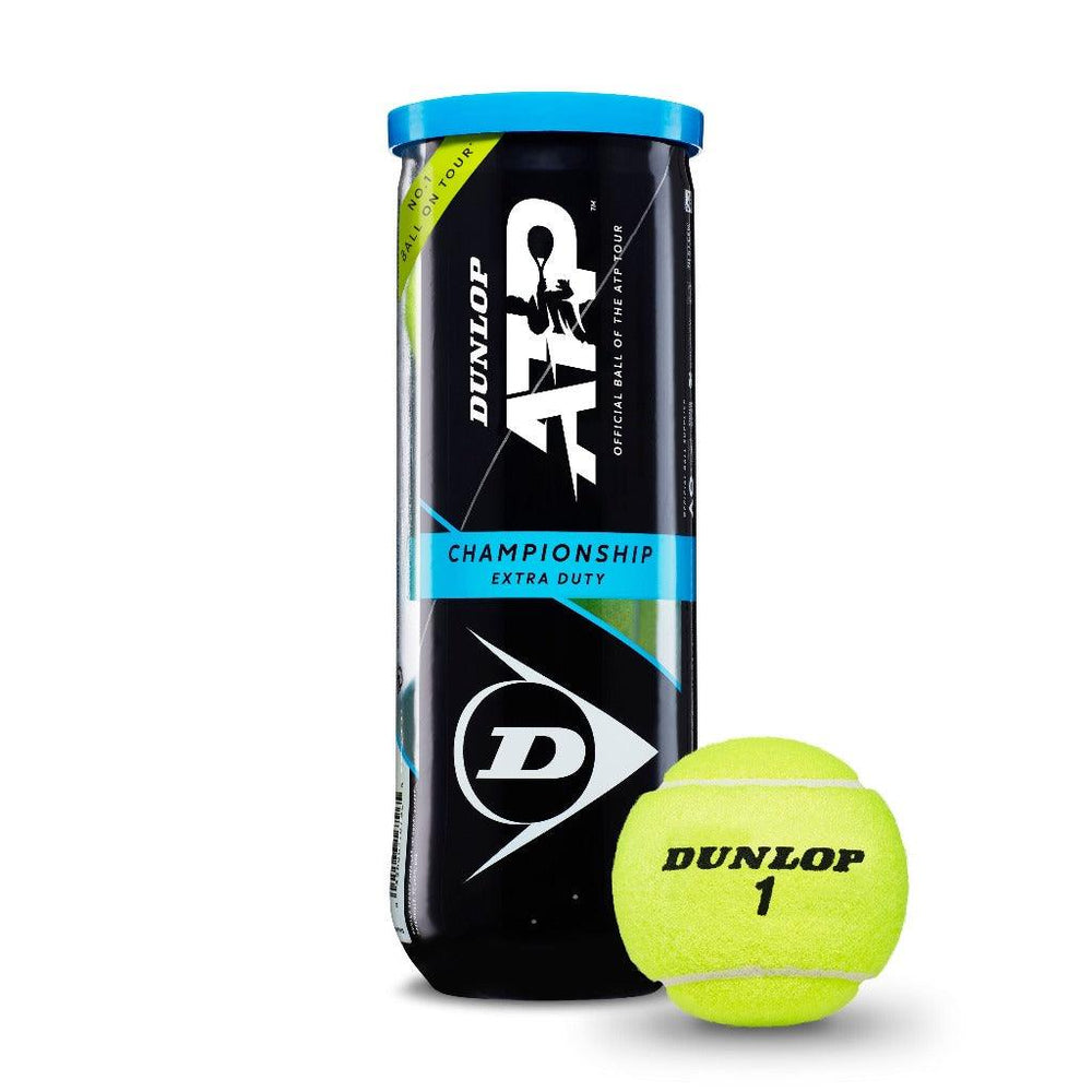 DUNLOP ATP BALL CHAMPIONSHIP EXTRA DUTY (TUBE OF 3) - Marcotte Sports Inc