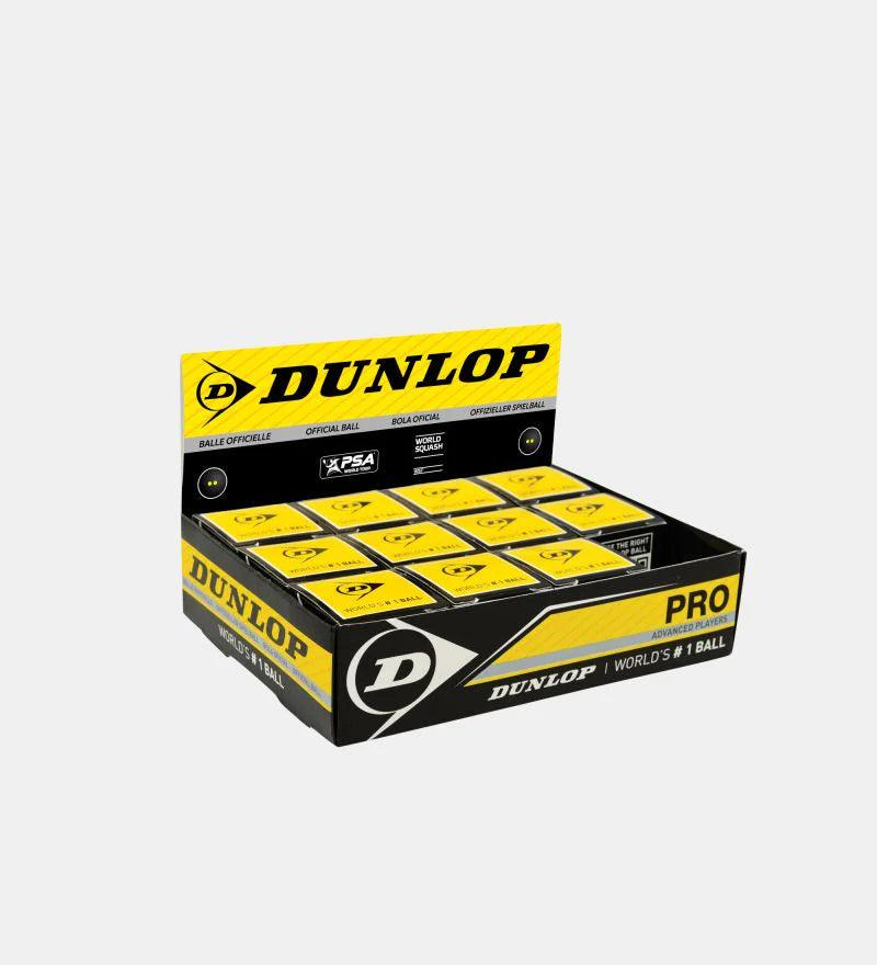 DUNLOP SQUASH BALL PRO WHITE - Marcotte Sports Inc