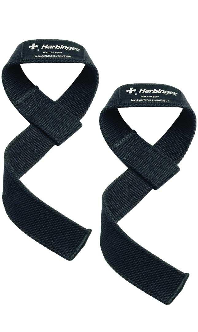 HARBINGER - PADDED COTTON LIFTING STRAPS - Marcotte Sports Inc