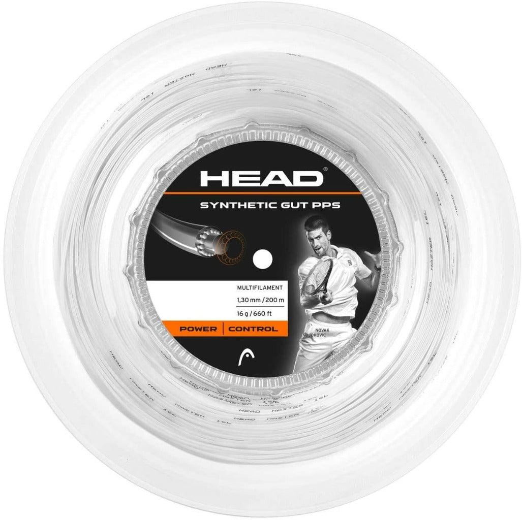 HEAD BOBINE SYN GUT PPS 17 WHITE (200M) - Marcotte Sports Inc