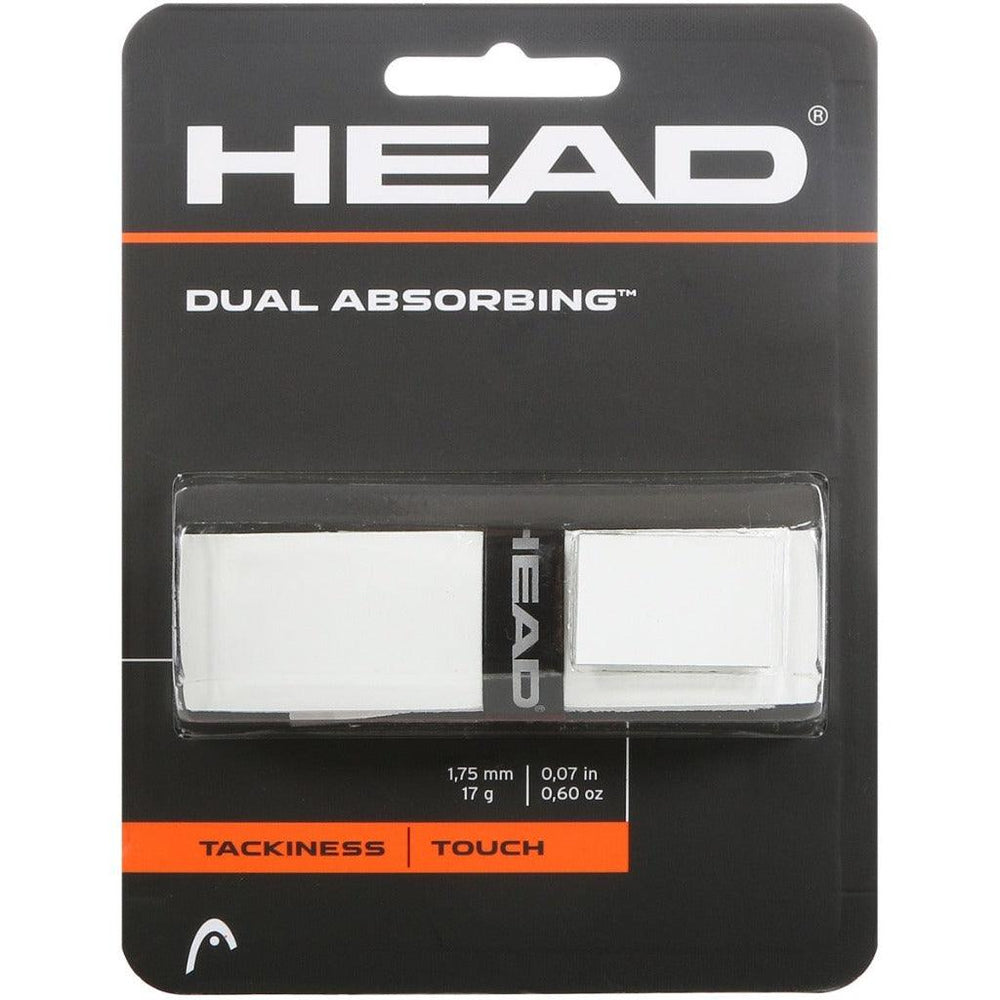 HEAD CUSHION DUAL ABSORBING WHITE GRIP - Marcotte Sports Inc