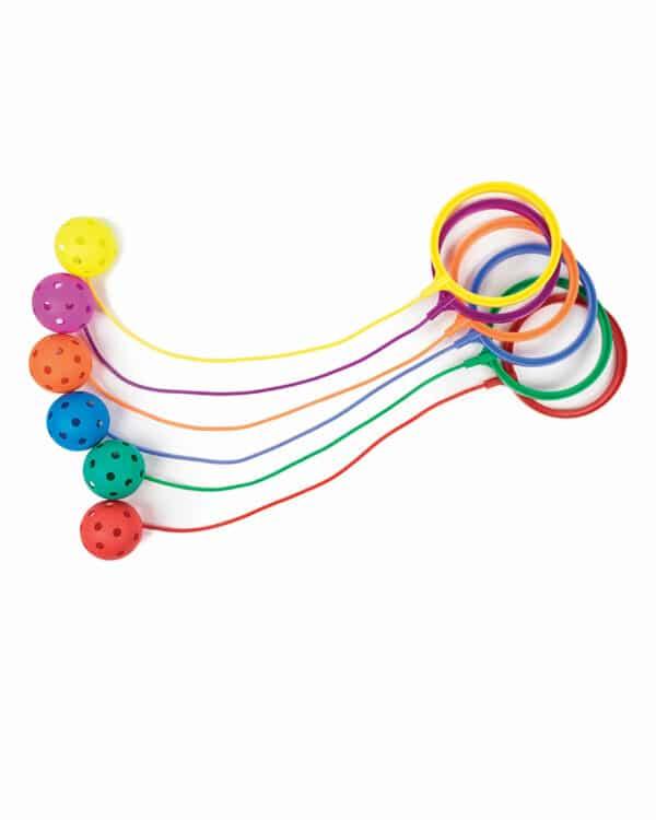 HOPBALL SET OF 6 RAINBOW - Marcotte Sports Inc